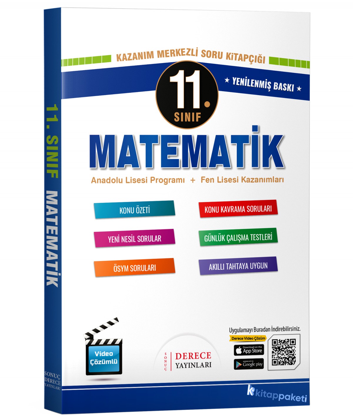 11.sınıf Matematik Modüler Set 2025 - 2026 Derece Yayınları