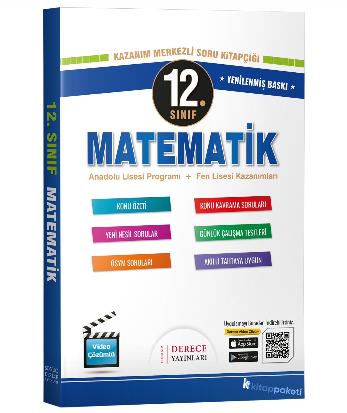 12.sınıf Matematik Modüler Set  Derece Yayınları 2025 - 2026