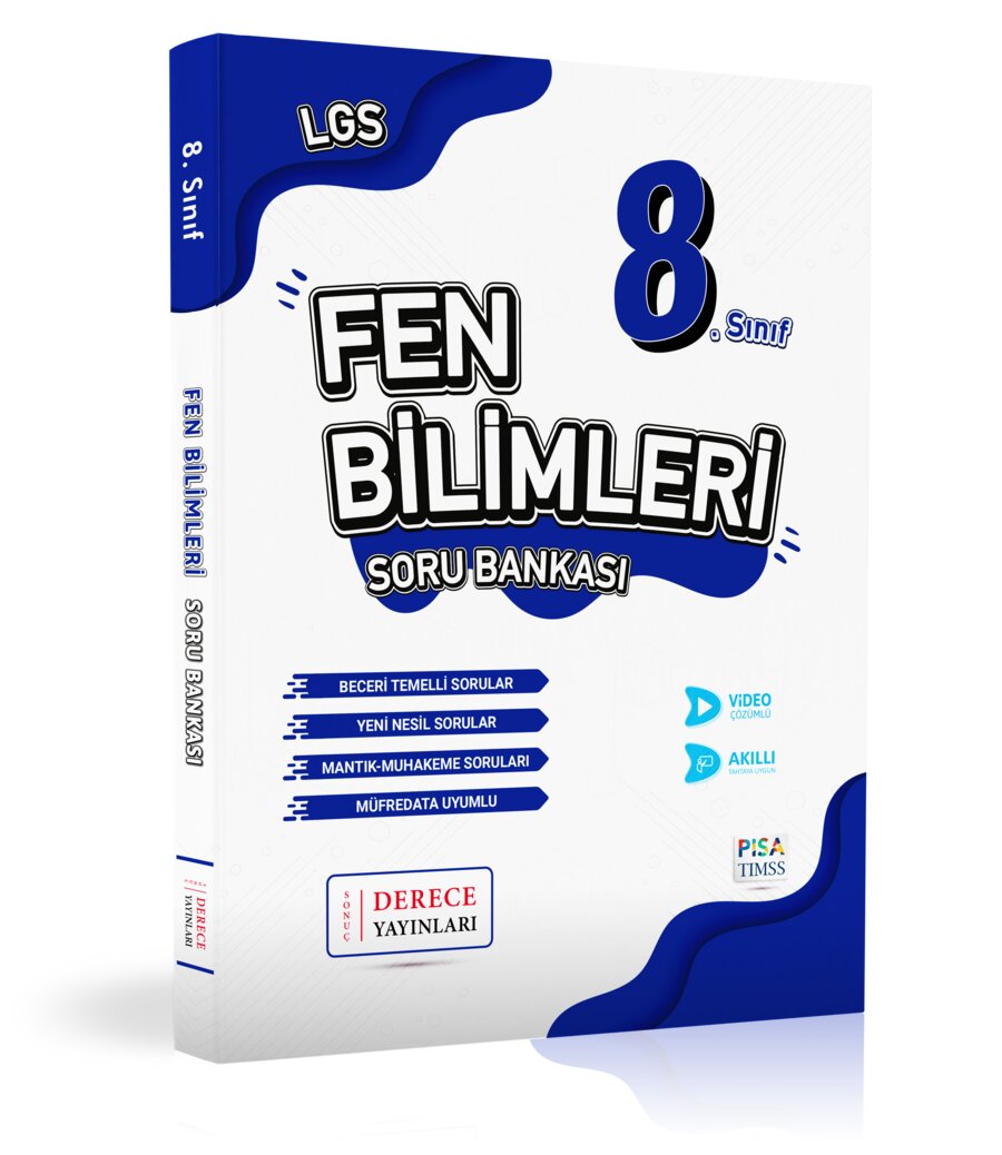 Derece Yayınları 8.Sınıf Fen Bilimleri Soru Bankası